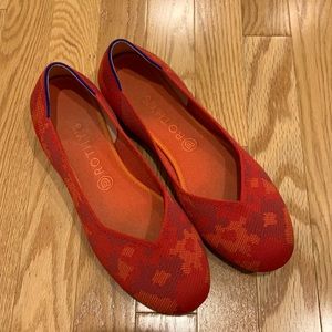Red Camo Rothy’s - Size 10.5
